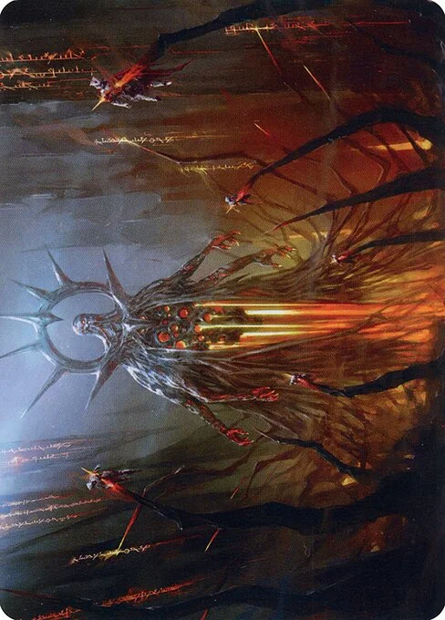 Solphim, Mayhem Dominus // Solphim, Mayhem Dominus, carta Magic di tipo Card // Card illustrata da Chris Cold