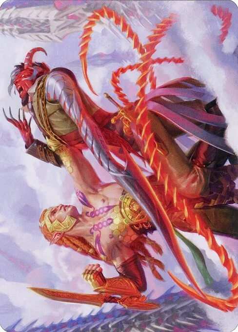 Tyvar's Stand // Tyvar's Stand, carta Magic di tipo Card // Card illustrata da Kieran Yanner