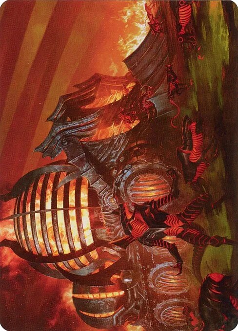 Urabrask's Forge // Urabrask's Forge, carta Magic di tipo Card // Card illustrata da Lie Setiawan