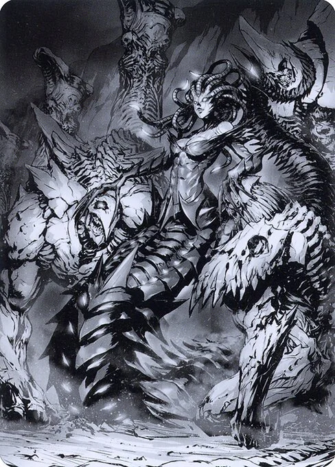 Vraska, Betrayal's Sting // Vraska, Betrayal's Sting, carta Magic di tipo Card // Card illustrata da Sansyu