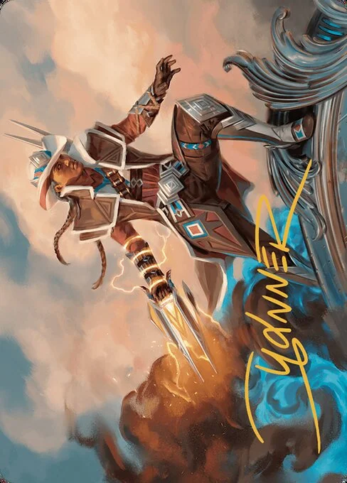 Annie Flash, the Veteran // Annie Flash, the Veteran, carta Magic di tipo Card // Card illustrata da Kieran Yanner