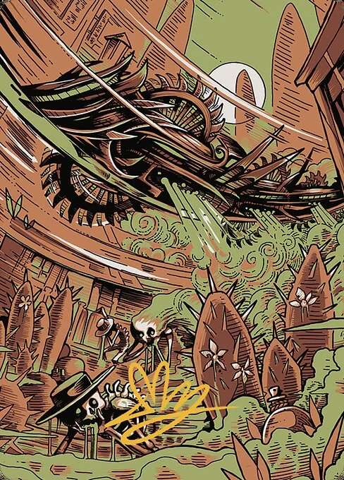 Contagion Engine // Contagion Engine, carta Magic di tipo Card // Card illustrata da Magnus Jansson