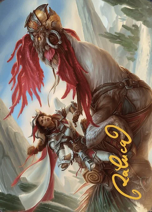 Frontier Seeker // Frontier Seeker, carta Magic di tipo Card // Card illustrata da Raluca Marinescu