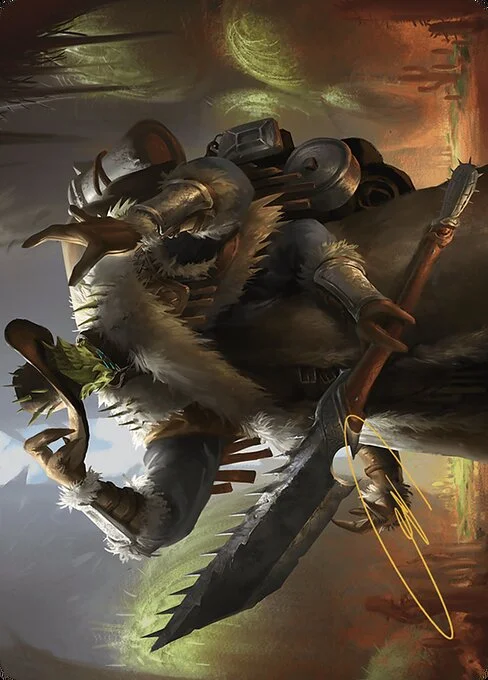 Hardbristle Bandit // Hardbristle Bandit, carta Magic di tipo Card // Card illustrata da Francis Tneh
