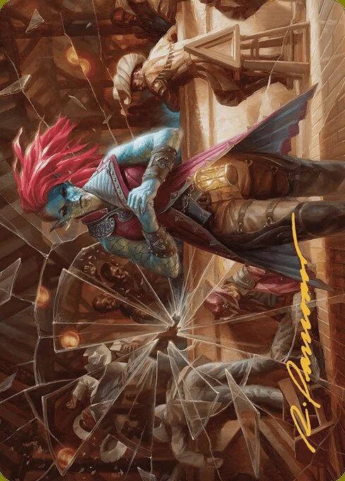 Obeka, Splitter of Seconds // Obeka, Splitter of Seconds, carta Magic di tipo Card // Card illustrata da Ryan Pancoast