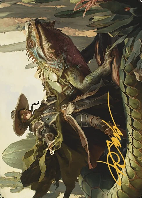 Outcaster Trailblazer // Outcaster Trailblazer, carta Magic di tipo Card // Card illustrata da Denys Tsiperko