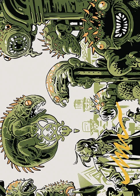 Pest Infestation // Pest Infestation, carta Magic di tipo Card // Card illustrata da Michael Walsh