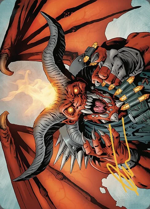 Rakdos, the Muscle // Rakdos, the Muscle, carta Magic di tipo Card // Card illustrata da Greg Staples