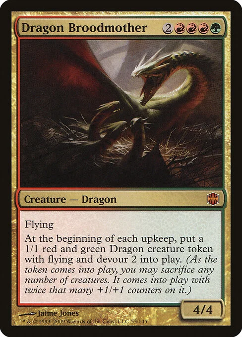 Dragon Broodmother, carta Magic di tipo Creature — Dragon illustrata da Jaime Jones