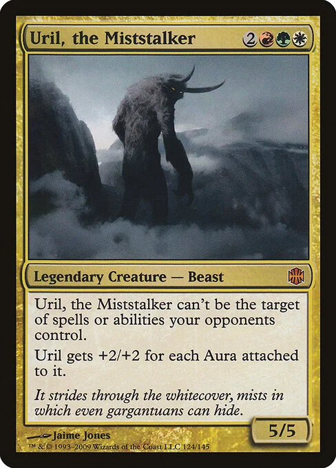 Uril, the Miststalker, carta Magic di tipo Legendary Creature — Beast illustrata da Jaime Jones