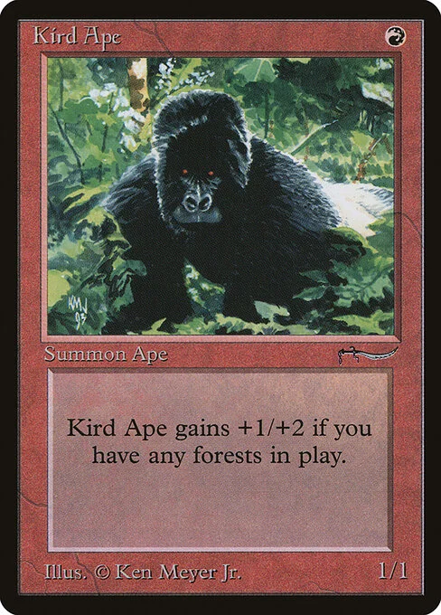 Kird Ape, carta Magic di tipo Creature — Ape illustrata da Ken Meyer, Jr.