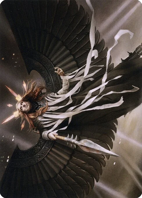 Angel of Suffering // Angel of Suffering, carta Magic di tipo Card // Card illustrata da Martina Fačková