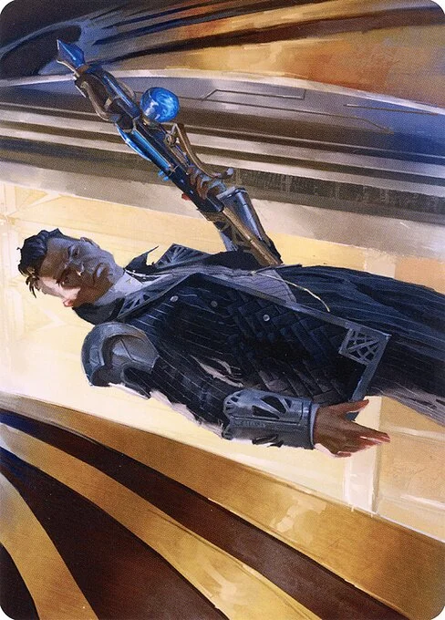 Backup Agent // Backup Agent, carta Magic di tipo Card // Card illustrata da Aaron J. Riley