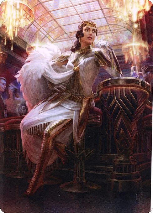 Elspeth Resplendent // Elspeth Resplendent, carta Magic di tipo Card // Card illustrata da Anna Steinbauer