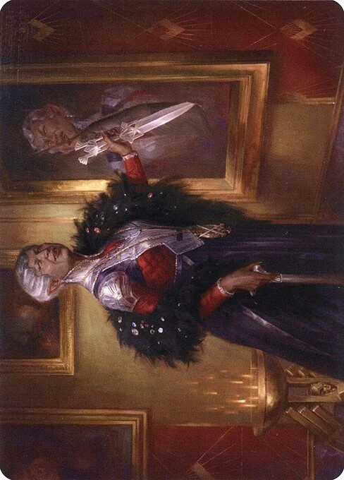 Evelyn, the Covetous // Evelyn, the Covetous, carta Magic di tipo Card // Card illustrata da Marta Nael