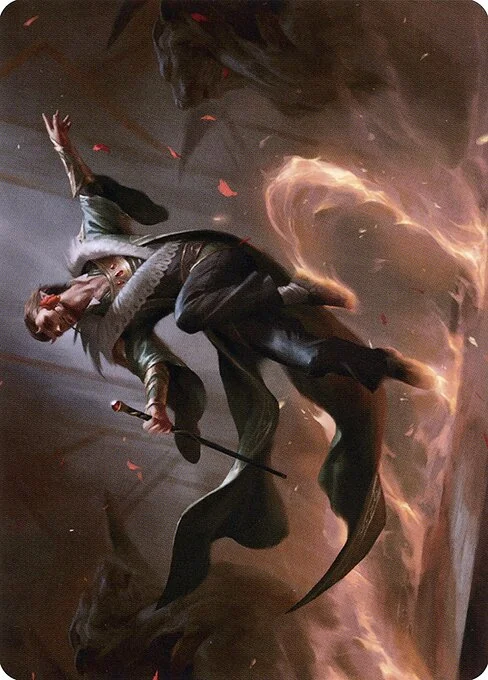 Fleetfoot Dancer // Fleetfoot Dancer, carta Magic di tipo Card // Card illustrata da Joshua Raphael