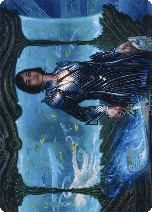 Lagrella, the Magpie // Lagrella, the Magpie, carta Magic di tipo Card // Card illustrata da Donato Giancola
