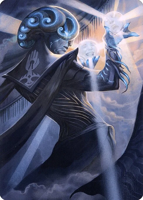 Queza, Augur of Agonies // Queza, Augur of Agonies, carta Magic di tipo Card // Card illustrata da Julie Dillon