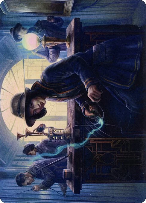 Wiretapping // Wiretapping, carta Magic di tipo Card // Card illustrata da Jason A. Engle