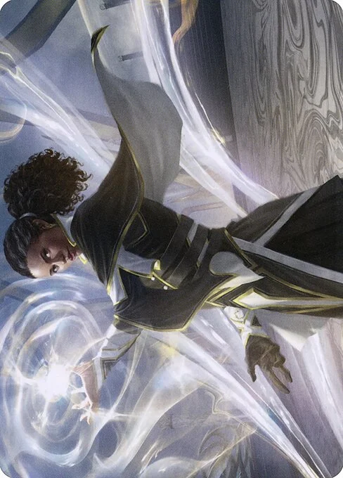 Clever Lumimancer // Clever Lumimancer, carta Magic di tipo Card // Card illustrata da Lie Setiawan