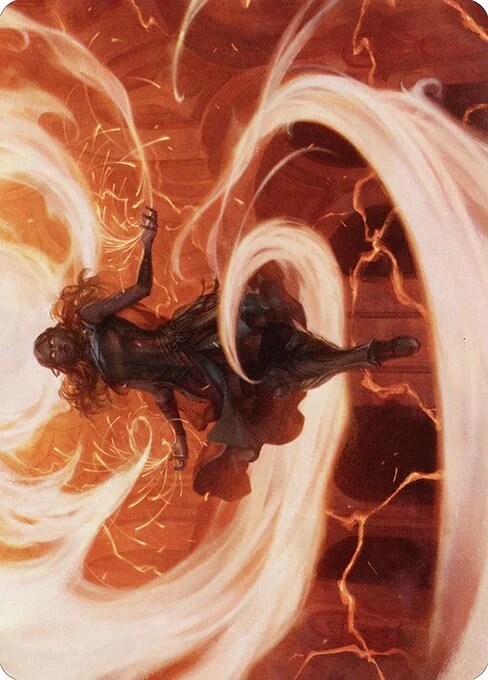 Crackle with Power // Crackle with Power, carta Magic di tipo Card // Card illustrata da Micah Epstein