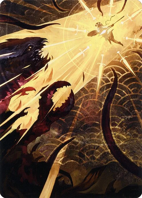 Defiant Strike // Defiant Strike, carta Magic di tipo Card // Card illustrata da Dominik Mayer