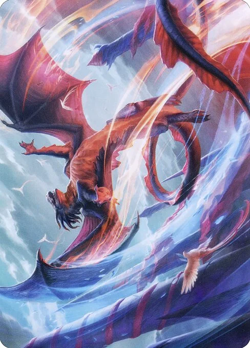 Galazeth Prismari // Galazeth Prismari, carta Magic di tipo Card // Card illustrata da Raymond Swanland