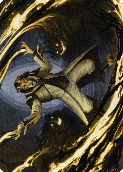 Leonin Lightscribe // Leonin Lightscribe, carta Magic di tipo Card // Card illustrata da Steven Belledin