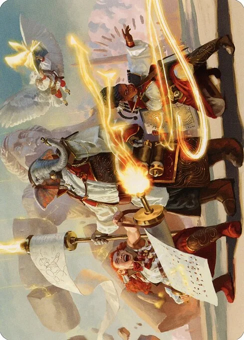 Lorehold Command // Lorehold Command, carta Magic di tipo Card // Card illustrata da Jason Rainville