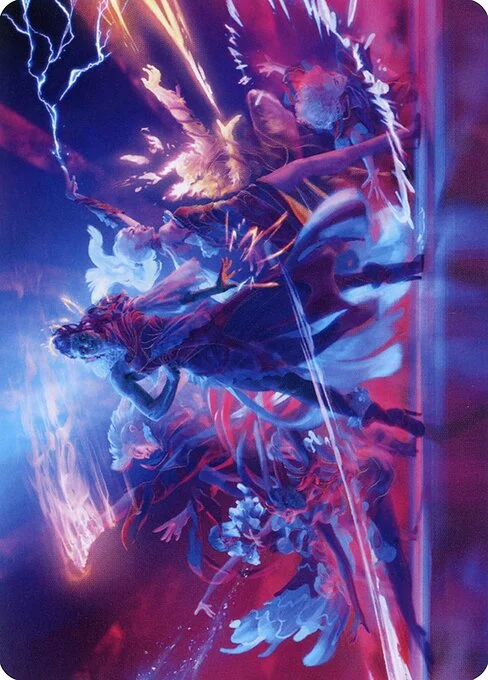 Prismari Command // Prismari Command, carta Magic di tipo Card // Card illustrata da Johannes Voss