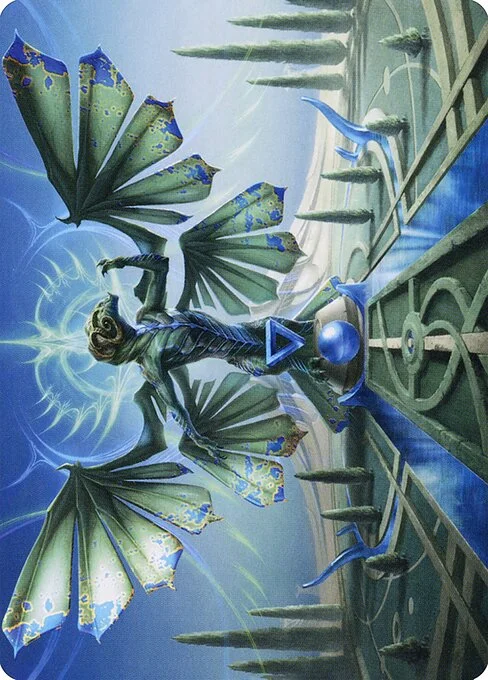 Tanazir Quandrix // Tanazir Quandrix, carta Magic di tipo Card // Card illustrata da Raymond Swanland