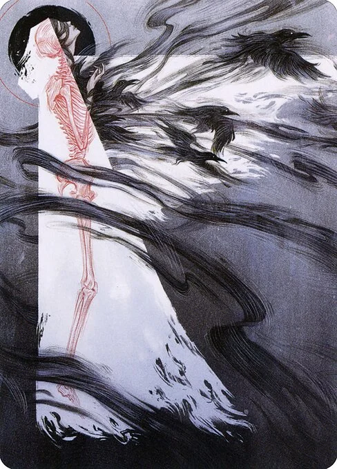 Tendrils of Agony // Tendrils of Agony, carta Magic di tipo Card // Card illustrata da Rovina Cai