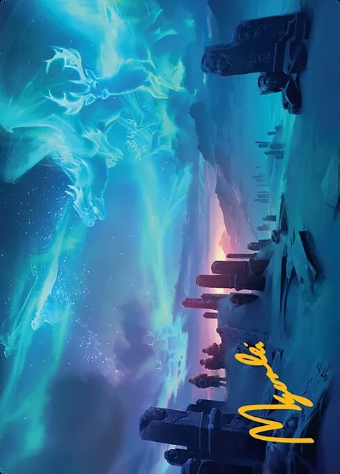 Auroral Procession // Auroral Procession, carta Magic di tipo Card // Card illustrata da Marco Gorlei