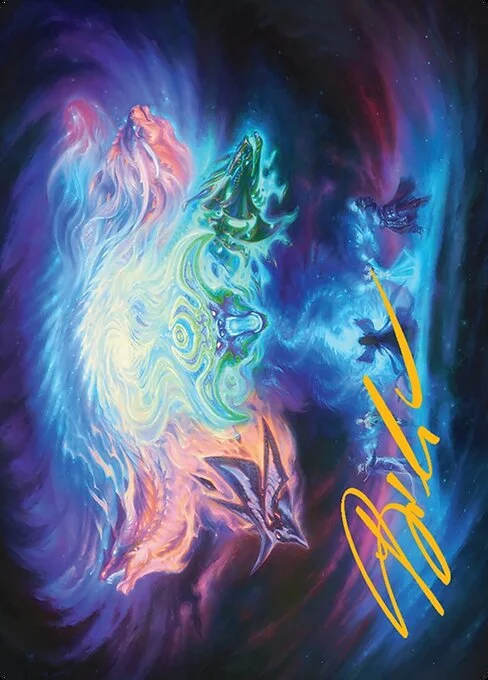 Call the Spirit Dragons // Call the Spirit Dragons, carta Magic di tipo Card // Card illustrata da Liiga Smilshkalne