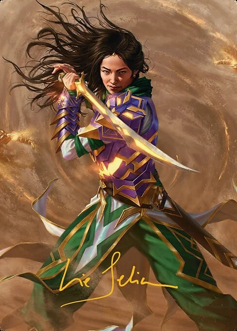 Descendant of Storms // Descendant of Storms, carta Magic di tipo Card // Card illustrata da Lie Setiawan