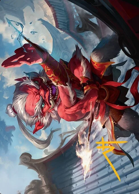 Devoted Duelist // Devoted Duelist, carta Magic di tipo Card // Card illustrata da Nathaniel Himawan