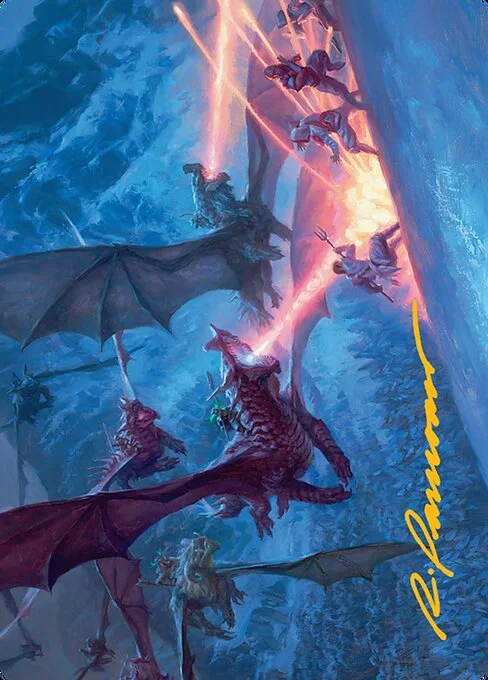 Dragonback Assault // Dragonback Assault, carta Magic di tipo Card // Card illustrata da Ryan Pancoast