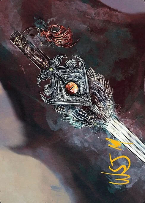 Dragonfire Blade // Dragonfire Blade, carta Magic di tipo Card // Card illustrata da WolfSkullJack