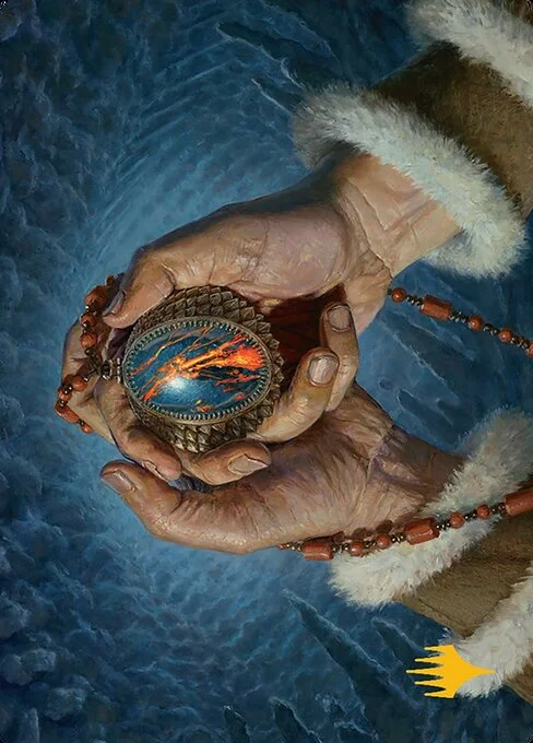Mox Jasper // Mox Jasper, carta Magic di tipo Card // Card illustrata da Steven Belledin