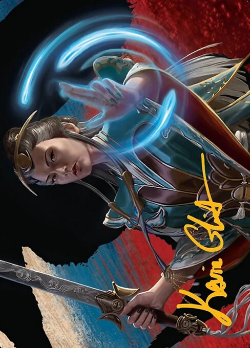 Narset, Jeskai Waymaster // Narset, Jeskai Waymaster, carta Magic di tipo Card // Card illustrata da Kevin Glint