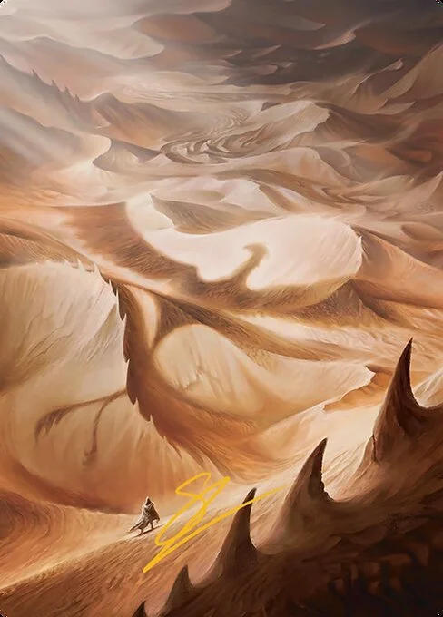 Plains // Plains, carta Magic di tipo Card // Card illustrata da Sergey Glushakov