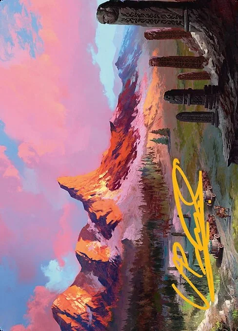 Rugged Highlands // Rugged Highlands, carta Magic di tipo Card // Card illustrata da Carlos Palma Cruchaga