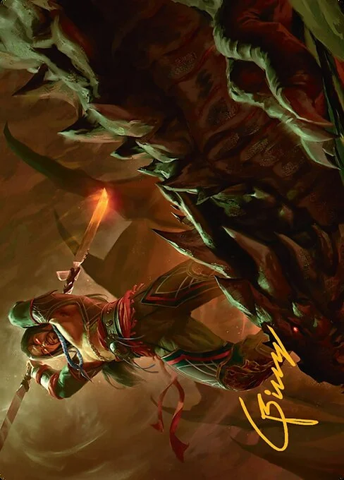 Sarkhan's Resolve // Sarkhan's Resolve, carta Magic di tipo Card // Card illustrata da Billy Christian