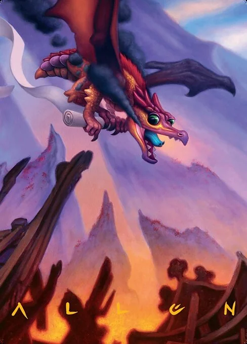 Scavenger Regent // Scavenger Regent, carta Magic di tipo Card // Card illustrata da Allen Douglas