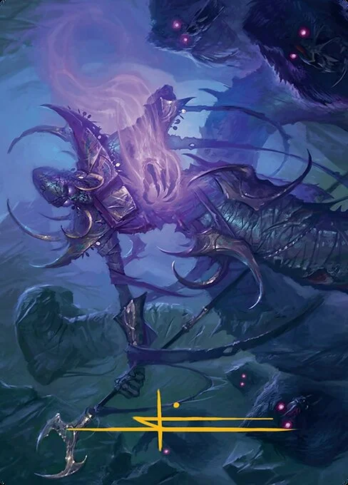 Sidisi, Regent of the Mire // Sidisi, Regent of the Mire, carta Magic di tipo Card // Card illustrata da Diana Franco