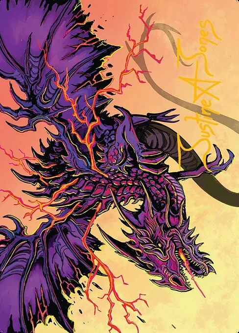 Stormshriek Feral // Stormshriek Feral, carta Magic di tipo Card // Card illustrata da Justine Jones