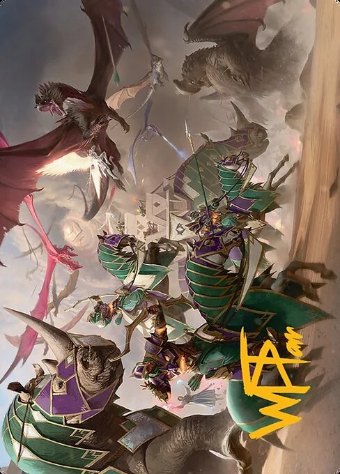 United Battlefront // United Battlefront, carta Magic di tipo Card // Card illustrata da Darren Tan