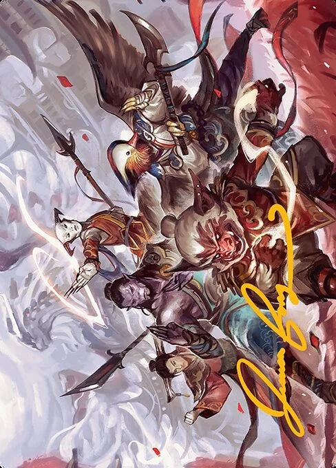 Will of the Jeskai // Will of the Jeskai, carta Magic di tipo Card // Card illustrata da Jessica Fong