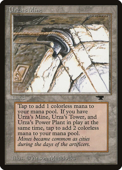 Urza's Mine, carta Magic di tipo Land — Urza's Mine illustrata da Anson Maddocks