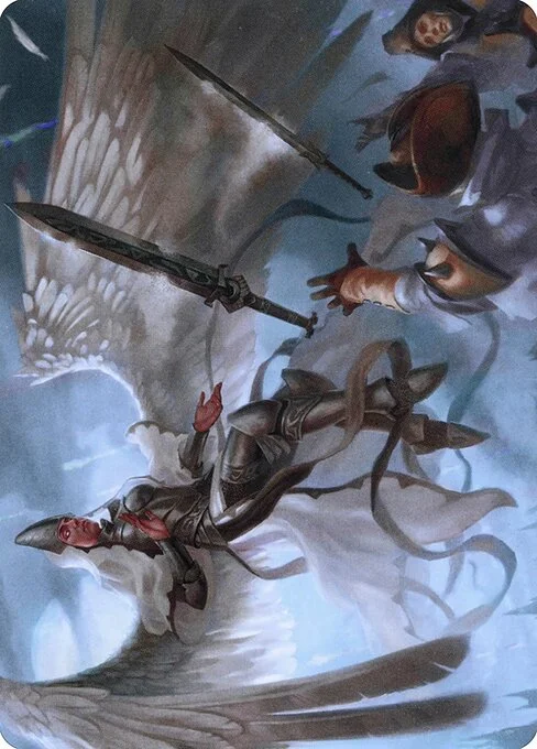 Angelic Quartermaster // Angelic Quartermaster, carta Magic di tipo Card // Card illustrata da PINDURSKI